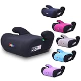 YALION Kindersitzerhöhung Sitzerhöhung Auto Kinder Kinderautositze Sitzerhöhungen- Kindersitz/Autositz für Kinder (Black-A1)
