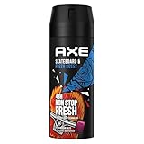 Axe Bodyspray Skateboard & Fresh Roses Deo ohne Aluminium sorgt 48 Stunden lang für effektiven Schutz vor Körpergeruch 150 ml