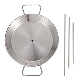 1 praktisches Set von Schawarma-Grillspießen, Fischzubehör, Hühnerwerkzeug, Spieße, Rost, Bräter, Pastor Churrasco, Edelstahlständer, Hackspieß: Camping-Fleisch, großer ganzer Bratenspieß