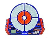 Nerf Elite Digitale Zielscheibe NER0156 interaktive Zielscheibe mit Licht und Sounds und verstellbarem Standbein, trainiere alleine oder im Team