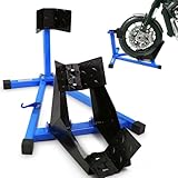 BITUXX® Motorrad Montageständer Motorradwippe vorn...