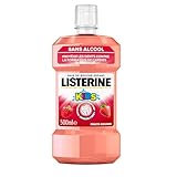 Listerine | Mundwasser Kinder Rote Früchte (500 ml Flasche) - Mundpflege zur Entfernung von 99,9% der Bakterien - Alkoholfreies Mundwasser für langanhaltenden frischen Atem