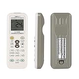 Universal Klimaanlage Fernbedienung für LG Gree Midea Toshiba Haier Daikin Hitachi Sharp Panasonic Samsung Sanyo Hisense Fujitsu Whirlpool und mehr als 1000 Marken A/C Controller