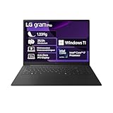 LG, 16 Zoll, gram Pro, LG Notebook, 40.6cm, Intel 7, 32GB DDR4, 2TB Dual SSD, Garantie 24 Monate, 2560 x 1600, Dolby Atmos, 16Z90TS-G.AU8CG