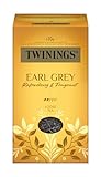 Twinings EARL GREY Schwarzer Tee lose in der Tee-Dose verfeinert mit Bergamotte-Aroma - weltbekannt & ausgesprochen erfrischender Schwarztee aus China (200g)