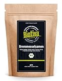 Brennnesselsamen ganz Bio 250g - 100% Bio Brennnessel Samen zum Essen - Abgefüllt und kontrolliert in Deutschland - Biotiva