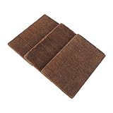 Yardwe 72 Stück BBQ-anzünder-wachsblock Kaminzubehör Schamottesteine ​​zum Grillen Feueranzünderblöcke Für Den Außenbereich Feuerstarterwürfel Camping-feuerstarter Hellbraun Holz