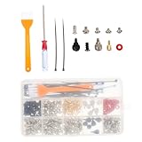 DIYEAH Desktop Computer Set mit Abstandshaltern Kabelbindern Schraubendreher Reinigungsbürste Teiliges Montageset für Pc Gehäuse Motherboard Mehr