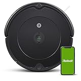 iRobot Roomba 692, App-steuerbarer Saugroboter (Staubsauger Roboter), 3-Stufen-Reinigungssystem, Kompatibel mit Sprachassistenten, Individuelle Anpassungen per App, Dirt Detect-Technologie, Schwarz