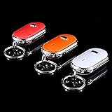 EsportsMJJ Whistle Key Finder Keychain Sound Led Mit Whistle Klatschen