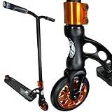 MGP Madd Gear Pro F26 Custom Complete Park Stunt-Scooter IHC H=81cm Abec11 Trick Freestyle Park Roller (Orange)