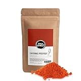 Spicy Welt Cayennepfeffer Gemahlen (500g) – Chilipulver für Marinaden, Rubs, Dips, Saucen, Suppen und Würzmischungen | Pikant, Kräftig und Aromatisch | 100% Naturrein, Ohne Zusätze