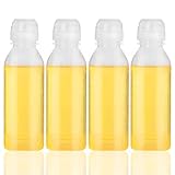 RTBRCG 4 StüCk Quetschflasche, öL Squeeze Flasche, Leicht Zu Reinigen und Gute Abdichtung, für OlivenöL/Ketchup/Senf/Sojasauce/Essig/Salatdressing/Scharfe SoßE