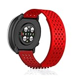 AireWiki Weich Silikon Armbänder Kompatibel mit Polar Unite/Polar Pacer Sport Ersatzband Elastisch Atmungsaktiv Für Damen Herren Armband Für Polar Unite/Polar Pacer (7)