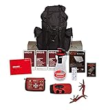 Ready24 gefüllter Notfallrucksack, 85-teilig · Survival Set für 1 Person, 72 Stunden