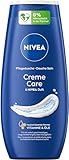 NIVEA Creme Care Pflegedusche (250 ml), Duschgel mit Vitaminen und wertvollen Ölen, feuchtigkeitsspendende Cremedusche mit mildem Duft für eine zarte Pflege