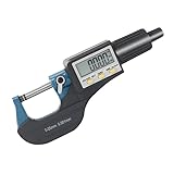 Beslands Mikrometer Digital Bügelmessschraube 0-25mm/...