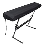 Klavier abdeckung, 88 Tastatur Klavierabdeckung Elektronische Klavier Abdeckung Klaviertastatur Staubschutz Tastatur Staubdicht Abdeckung Key Cover Protector für Yamaha, Kawai, Roland