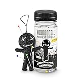 Voodoo Doll Puppe Voodoopuppe Voodoodoll Geschenk Arbeitskollege witziges Mitbringsel Gaggeschenk Chef Boss Vorgesetzer Arbeitskollege Mitarbeiter Kollege Lieblingsmensch schwarzer Humor Partygeschenk