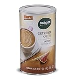 Naturata Bio Getreidekaffee Instant - 250 g Dose | Demeter-Qualität | Glutenfrei, Koffeinfrei & Vegan | Löslicher Bio-Kaffee aus Roggen, Gerste, Zichorien, Eicheln & Feigen