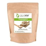 GreatVita Trockenhefe Backhefe, Brothefe, 500g im Beutel