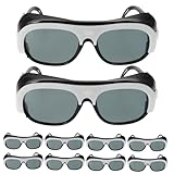 Abaodam 10 Stück Schweißbrille Schutzbrillen Für Männer Schweißsicherheitsbrille Schweißzubehör Schutzbrille Für Erwachsene Schweißerschutzbrille Schutzbrille Glas