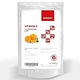 Ascorbinsäure Pulver 1000g - Vitamin C Pulver vegan, ohne Füll- und Zusatzstoffe - 1000g Beutel inkl. Messlöffel