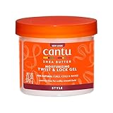 Cantu - Feuchtigkeitesspendendes Twist&Lock Gel - Anti-Frizz Styling Gel für lockiges und strukturiertes Haar - 1er Pack (1x 370g) CTU07005