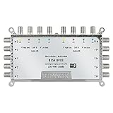 Schwaiger SAT-Multischalter 9, Digitale Signale von Zwei Satellitenpositionen auf 8, B159 0988