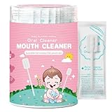 Baby Orall Reiniger – 30 Stück bequeme, weiche Allround-Orall-Reinigungsstäbchen, Baby Gaze-Zungenreiniger | Säuglings-Zahnbürstenreiniger für Kindermundreinigung