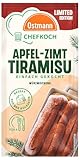 Ostmann Gewürze x Chefkoch - Apfel-Zimt-Tiramisu Würzmischung | Abgestimmt auf 4 Portionen | Inklusive Schritt-für-Schritt-Rezept und Mengenangaben | 10 g im Beutel