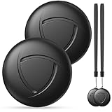 Air Tracker Tag 2er Pack - Schlüsselfinder Smart GPS Tag Kompatibel mit Apple Wo ist? (iOS NUR), für Gegenstandssucher, Bluetooth Key Finder Geldbörse, Gepäck, Hund, Auto, Austauschbare Batterie