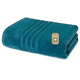 Lavea Handtuch, Kiefergrün, 50 x 100 cm Premium Frotteeserie Bali | GOTS Zertifiziert, 100% Bio Baumwolle
