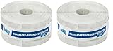Knauf Glasfaser-Fugendeckstreifen zum lückenlosen Verspachteln von Fugen – Bewehrungs-Streifen zum Verfugen von Gipskarton-Platten bzw. Gipsfaser-Platten, 50 mm x 25 m (Packung mit 2)