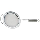 WMF Profi Plus Küchensieb 20 cm, mit Drahtgeflecht, Sieb Edelstahl, Cromargan Edelstahl teilmattiert, spülmaschinengeeignet