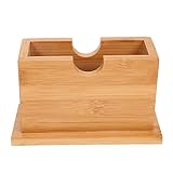 MAJESTE Aufbewahrungsbox for Taschentücher aus Bambus, Holz, Papierhalter, Servietten-Organizer for Küchenarbeitsplatten, Esstisch, Serviettenablage/961