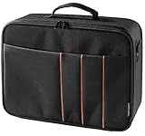 celexon Beamertasche Economy - 41x29x15 cm - Hartschalenrahmen - wasserabweisend & abwaschbar - 100% Polyester - schwarz