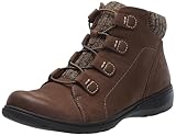 Clarks Damen Carleigh Jade Stiefelette, Taupe Nubuk, 37 EU