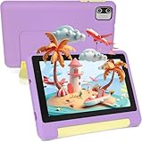 Ainmel Kinder Tablet 7 Zoll, Android 13 Quad Core, 8GB RAM+64GB ROM+128GB erweiterbar, Wi-Fi, Bluetooth, Type-C, Tablet für Kinder, Rose