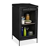 Relaxdays Campingschrank, 2 Ablagen, HxBxT: 87 x 47,5 x 47,5...