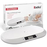 Belko® Babywaage flach digital bis 20kg Baby Waage...