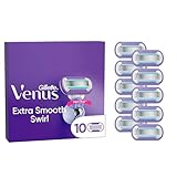Gillette Venus Extra Smooth Swirl Damen Rasierklingen, 10 Ersatzklingen
