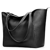 KALIDI Handtasche Damen Shopper Tasche Tote Bag PU Leder...