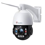 ctronics 30X Optischer Zoom 5MP PTZ Überwachungskamera Aussen WLAN, Dome IP Kamera Outdoor, 150 m Nachtsicht, Personenerkennung, Automatische Verfolgung, Unterstützt SD Karte, IP66 (295W)