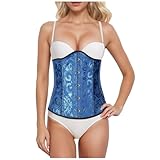 Generisch Damen Vollbrust Corsage Korsett Top Gothic Vintage Corsagen Bustier Corsette Damen Vollbrust Corsage Vintage Corsagen Bustier Corsette Mittelalterliche