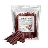 Pawfect Bites Hundeleckerli 500g weich glutenfrei hohe Fleischanteil Rind Kaustangen Hundesnack Leckerli kleine große Hunde Kausnack Training Belohnung