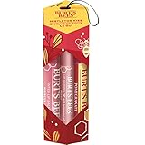 Burt's Bees geschenke für frauen | Lippenpflege-Geschenkset mit Granatapfel-Lippenbalsam, getöntem Lippenbalsam in Hibiscus und Lippenschimmer in Pfingstrose | Mistelzweigkuss