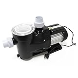 WilTec Poolpumpe 28800 l/h 1300 W Schwimmbadpumpe...