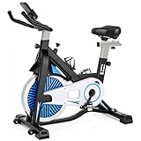 LABGREY Heimtrainer Fahrrad mit magnetischem Widerstand für leises Indoor-Cycling