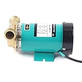 CLEADONG 120W Boosterpumpe 230V Heißwasserpumpe 25L / Min Automatisch Druckerhöhungspumpe 2850R / Min Umwälzpumpe Water Pressure Pumpe für Haus und Garten
